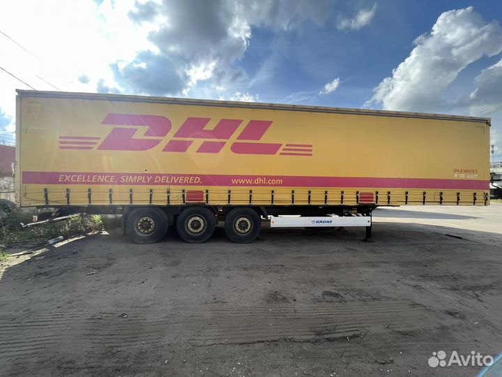 Полуприцеп шторный Krone SD, 2012