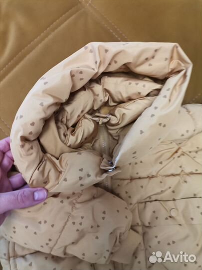 Зимняя куртка на девочку 104