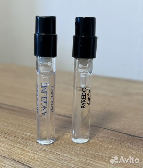 Пробники духов byredo и passion rouge