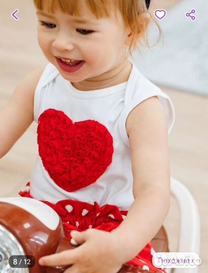 Наряд для фотосессии девочки 74 размер Мини-маус