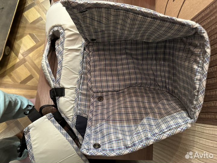 Рюкзак-кенгуру Bombus Мишутка с капюшоном