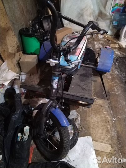 Электотрицикл недоделаный