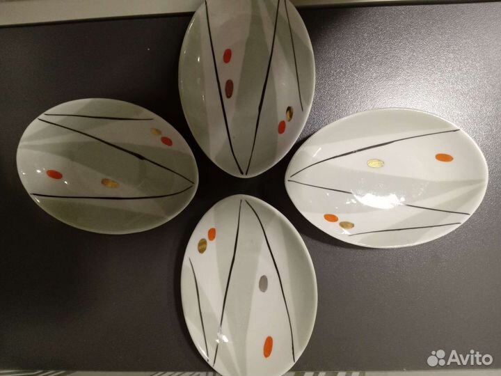 Набор тарелок (розетки) новый Рижский фарфор