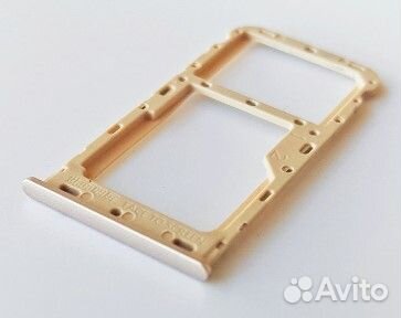 Держатель сим для Xiaomi Redmi 5 Plus (розовый)
