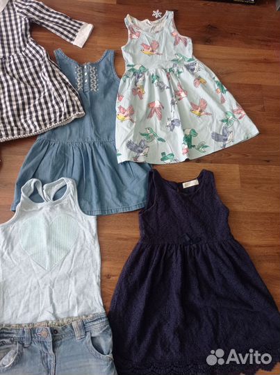 Детские вещи пакетом для девочек 116 122