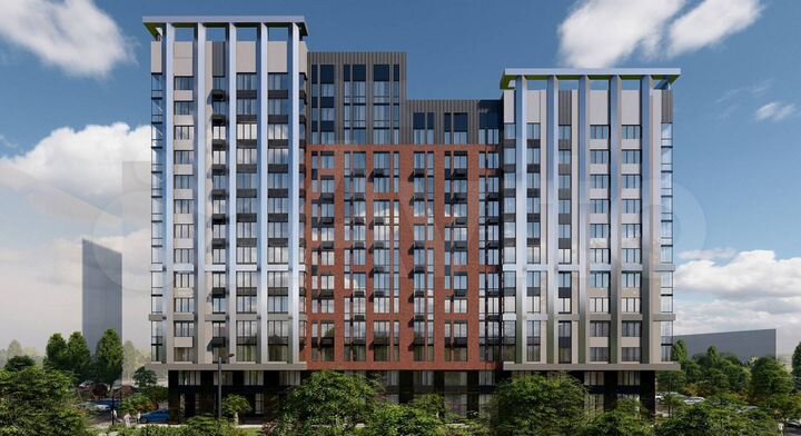 Квартира-студия, 35,6 м², 7/14 эт.