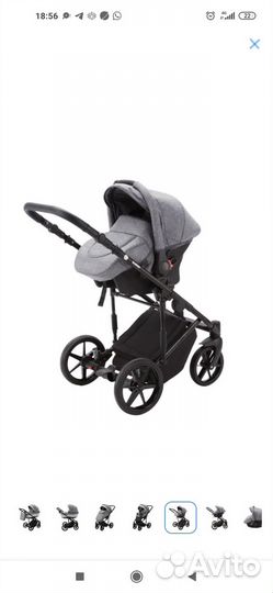 Коляски adamex 3 в 1