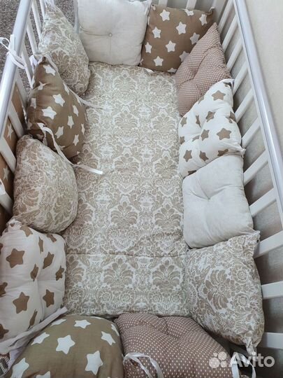 Бортики в детскую кроватку