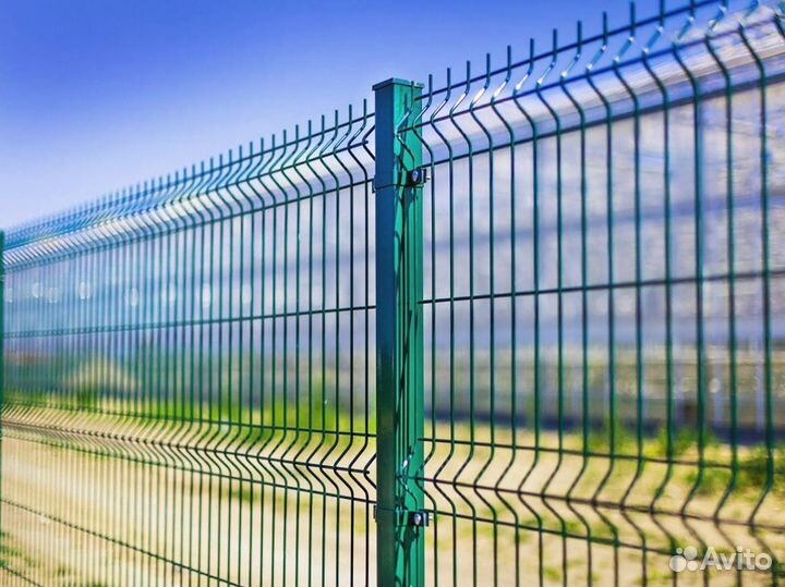 Заборы и калитки 3Д 2D 1м