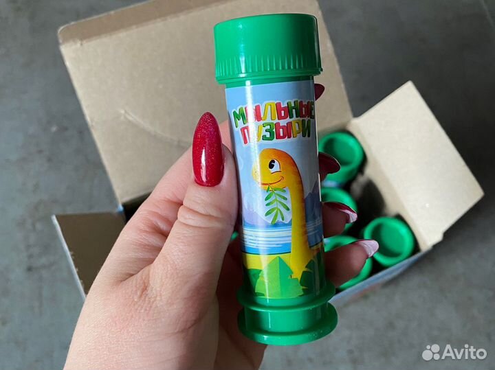 Мыльные пузыри 12 шт