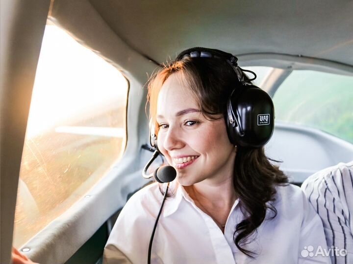 Полет на самолете Кул-Шариф, Казань-Арена