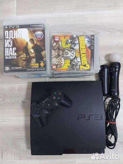 Игровая приставка ps3 с играми