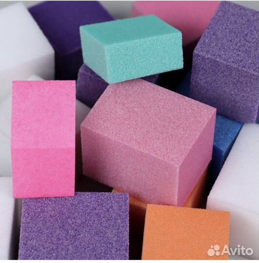 Бафы наждачные для ногтей, четырёхсторонние