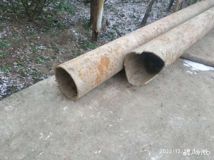 Трубы чугунные бу