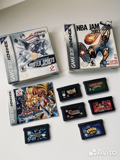 Картриджи game boy advance