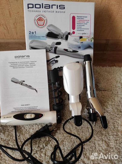 Мультистайлер (плойка, утюжки) polaris PHS 2058KTi
