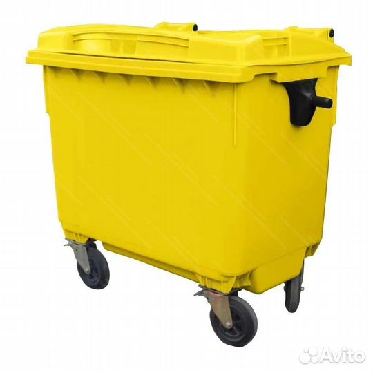 Мусорный пластиковый бак 660л GC-5048