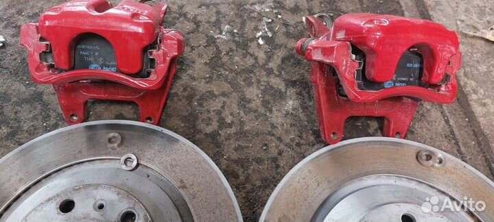 Комплект тормозов Audi RS6C5 brembo