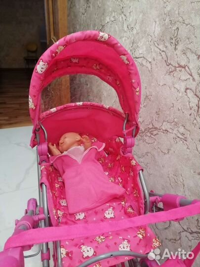 Коляска кукольная
