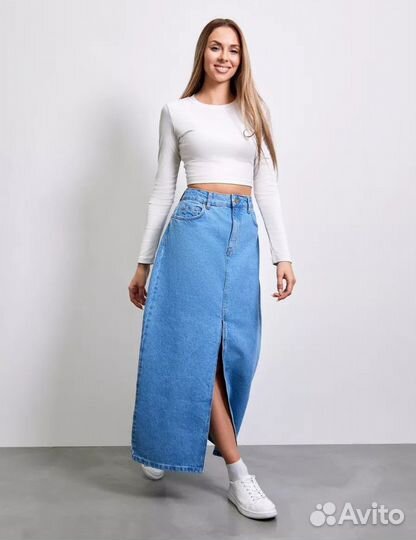 Юбка джинсовая