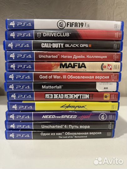 Игры для приставок ps4