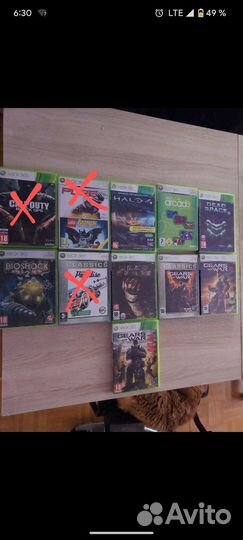 Диски на xbox 360