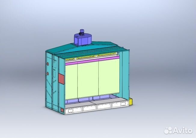 Окрасочная камера WoodTec WT 3000 NEW