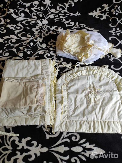 Комплект в кроватку (бортики+бельё)