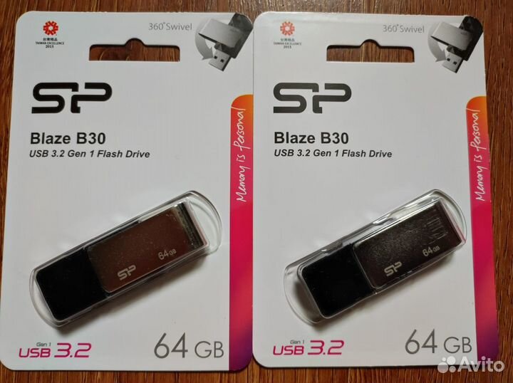 USB 3.2 Флешки Silicon Power 64гб