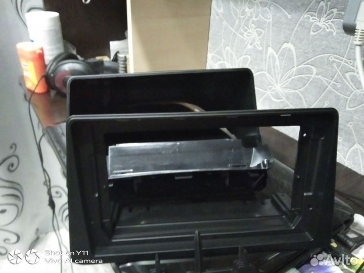 Рамка для андроид- магнитолы на Опель Мокка