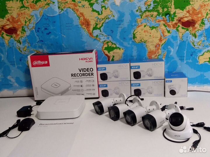 Комплект видеонаблюдения
