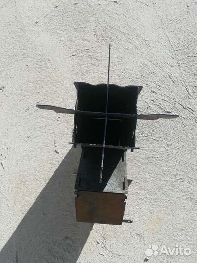 Походная печь ракета