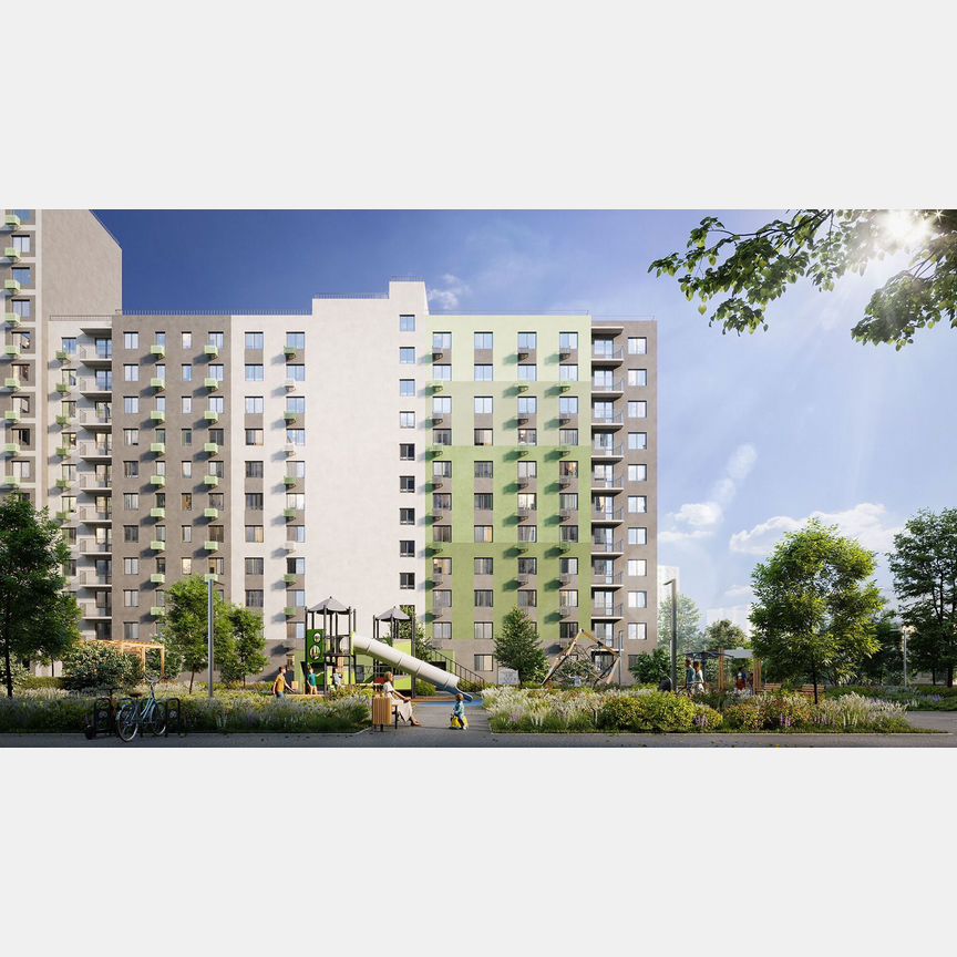 Квартира-студия, 23,7 м², 2/16 эт.