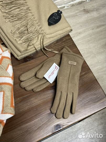 Перчатки шапки Ангора пуловер свитер