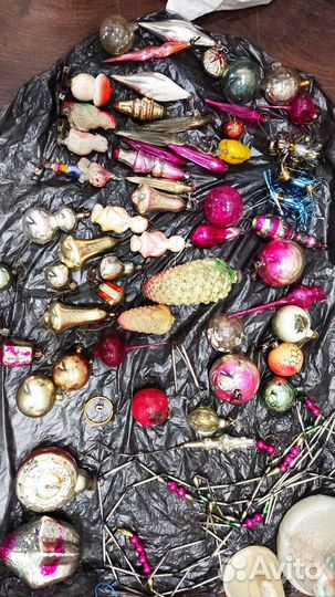 Елочные игрушки советские СССР