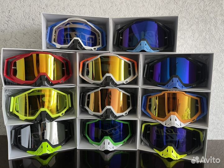 Мотоочки 100 Очки Эндуро Маска