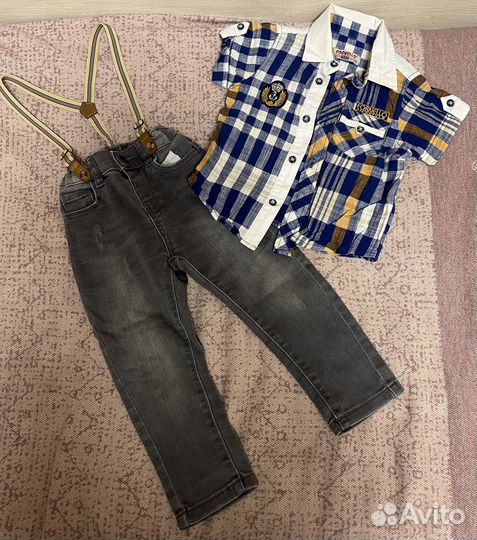 Пакет одежды на мальчика 92-98 размер