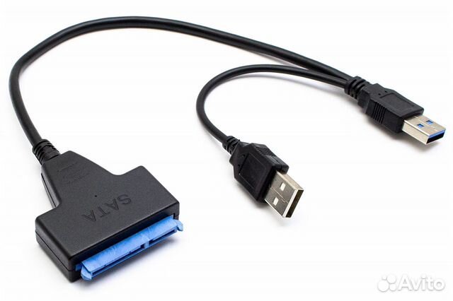 Переходник USB-3.0 - SATA lll для HDD, SSD BOX128