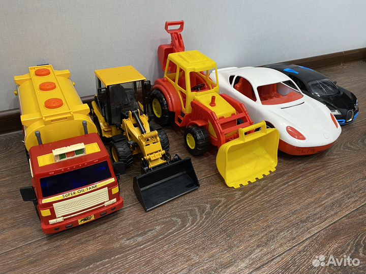 Детские машинки игрушки большие