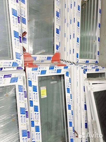 Окна пластиковые 599х1204 мм