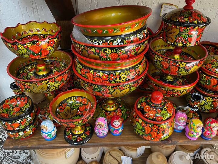 Хохлома в ассортименте