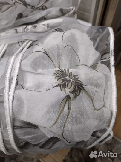 Штора тюль органза 600*240