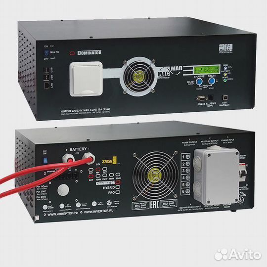 Инвертор микроарт мап dominator 24-9