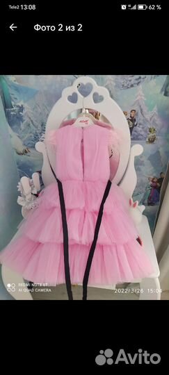 Платье для девочки 116