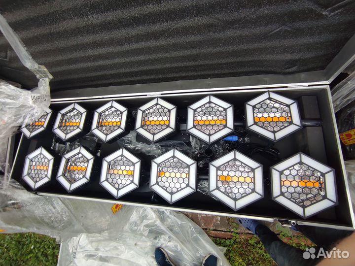 Portman P2 hexaline с ргб контуром