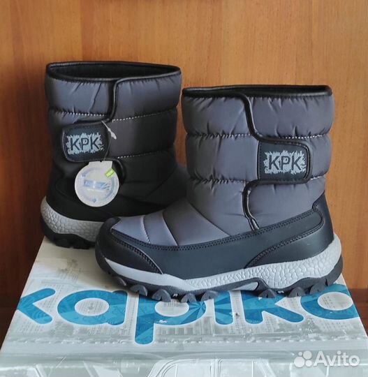 Новые зимние дутики Капика для мальчика