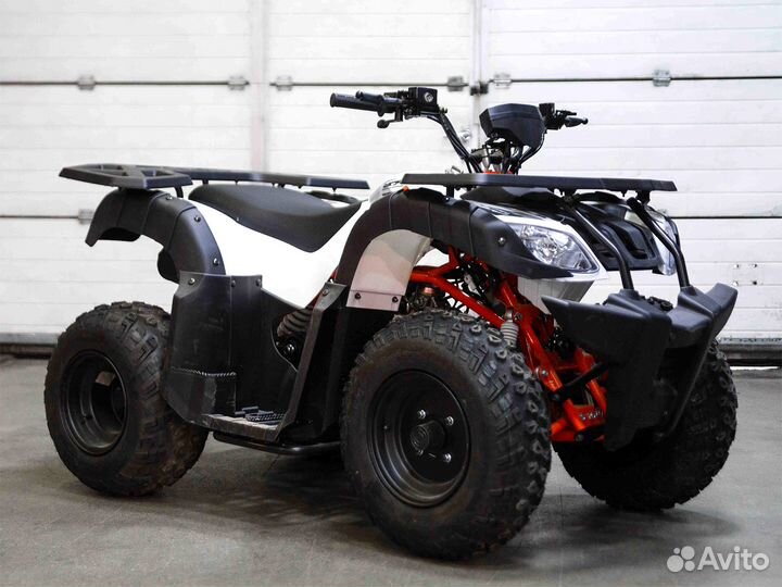 Квадроцикл Kayo Bull-2C черно-белый