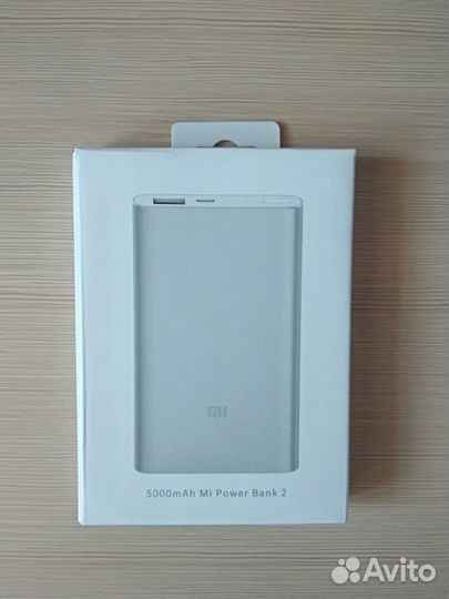 5000mAh Mi Power Bank 2, оригинал, новый
