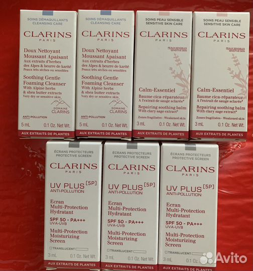 Clarins набором