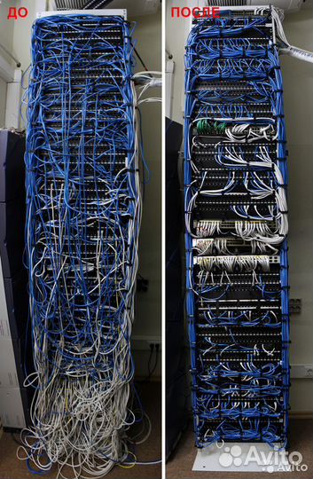 Монтаж скс Локальная сеть Интернет